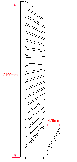 Tegometal HSL10 Slatted Panel Tegometal HSL10 Slatted Panel