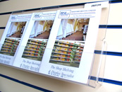 Acrylic Mag/Brochure Shelf Acrylic Mag/Brochure Shelf