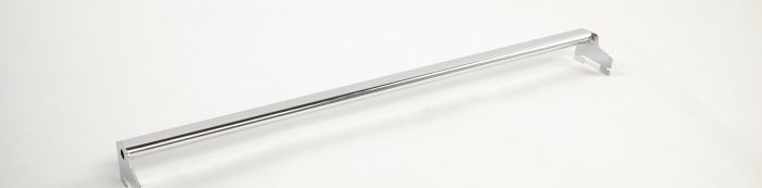 Oval Rear Support Bar Chrome